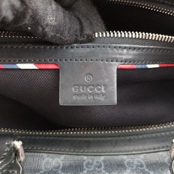 Guccigg Supreme Carry On Duffel Multicolor PVC Coated Canvas 474131 H023674322 - Picture 7 of 10